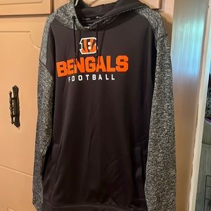 Cincinnati bengals hoodie sz large